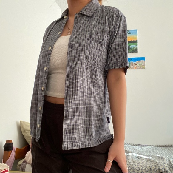 vintage button up shirt - Picture 2 of 5